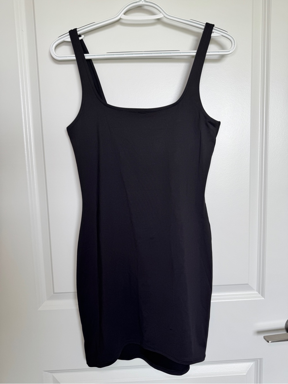BNWT SKIMS Signature Swim Tank Dress Onyx Size Large
